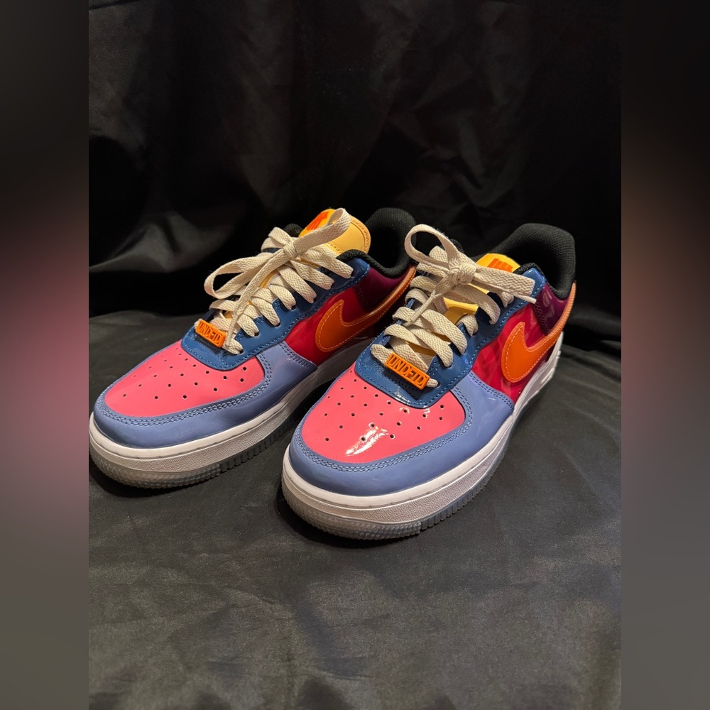 Nike Undefeated x Nike Air Force 1 Low Total Orange Size 7 Women 8.5